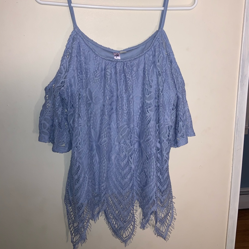 Blue blouse